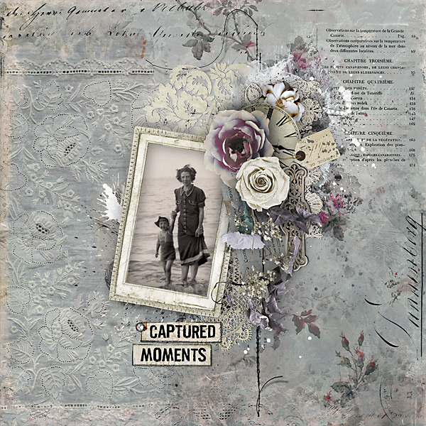 scrapbook layout from Marijke