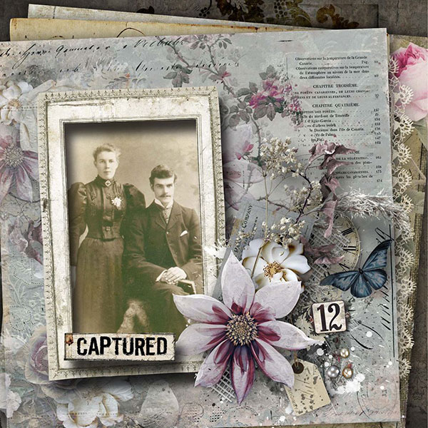 scrapbook inspiration layout