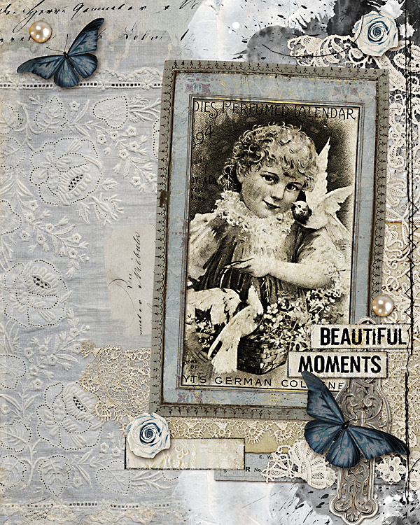 scrapbook inspiration layout