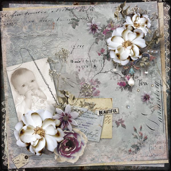 scrapbook layout