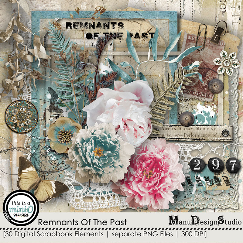 Remnants Of The Past - Vintage Scrapbook Graphics