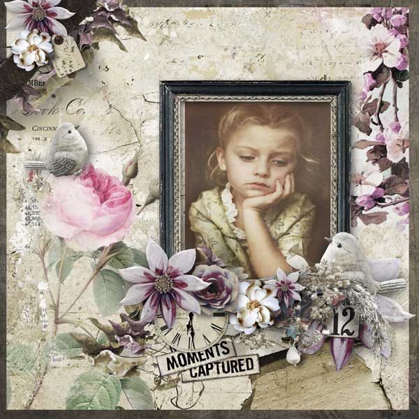 scrapbook inspiration layout