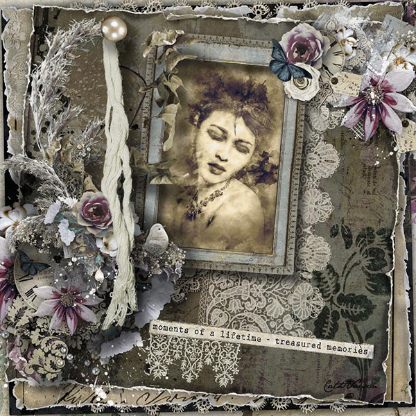 scrapbook inspiration layout